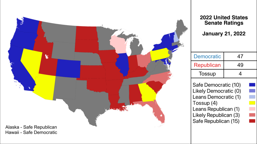 Elections Daily January Senate Ratings Update 1913
