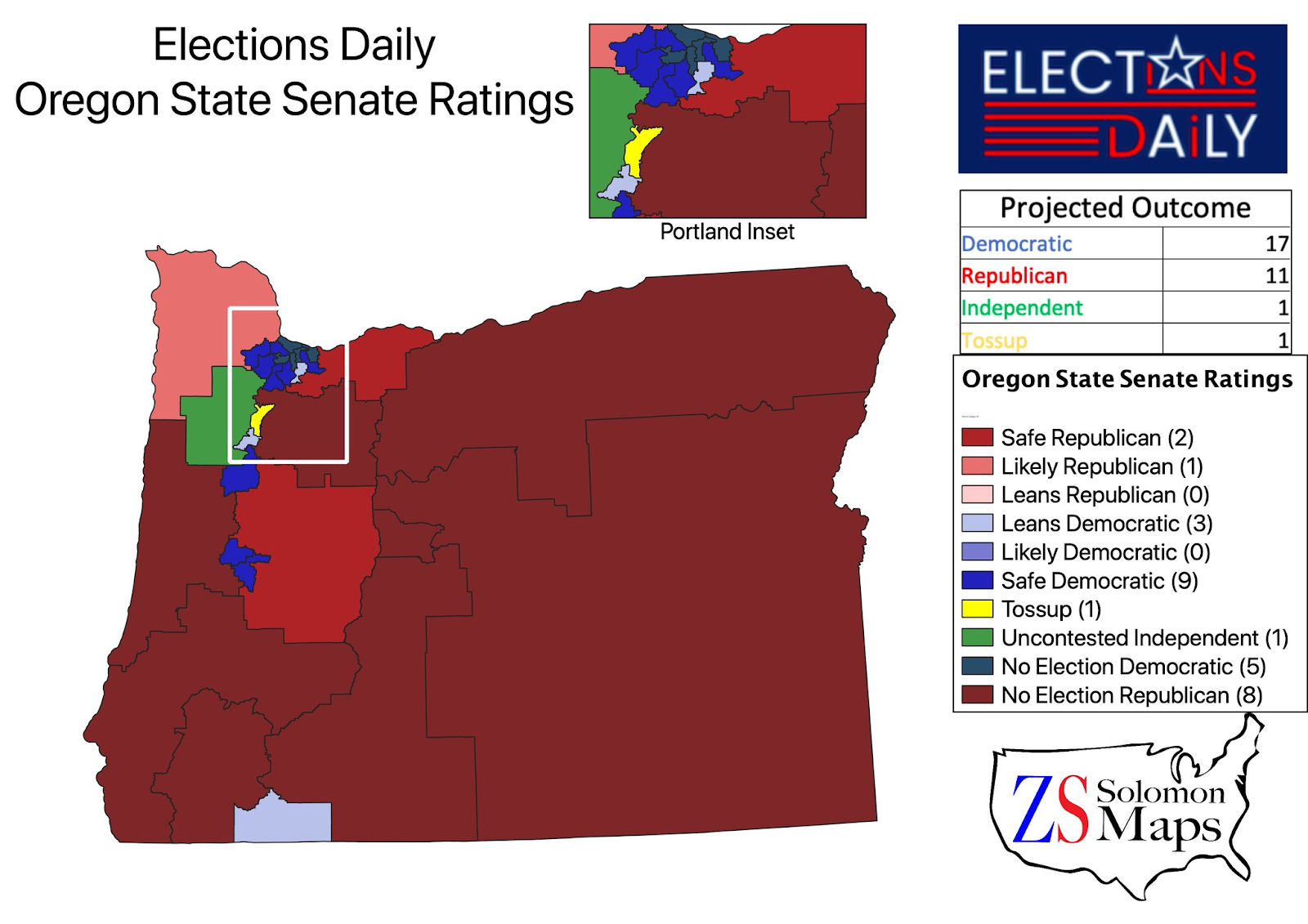 Oregon's Senate A Blue State Republican Opportunity Elections Daily