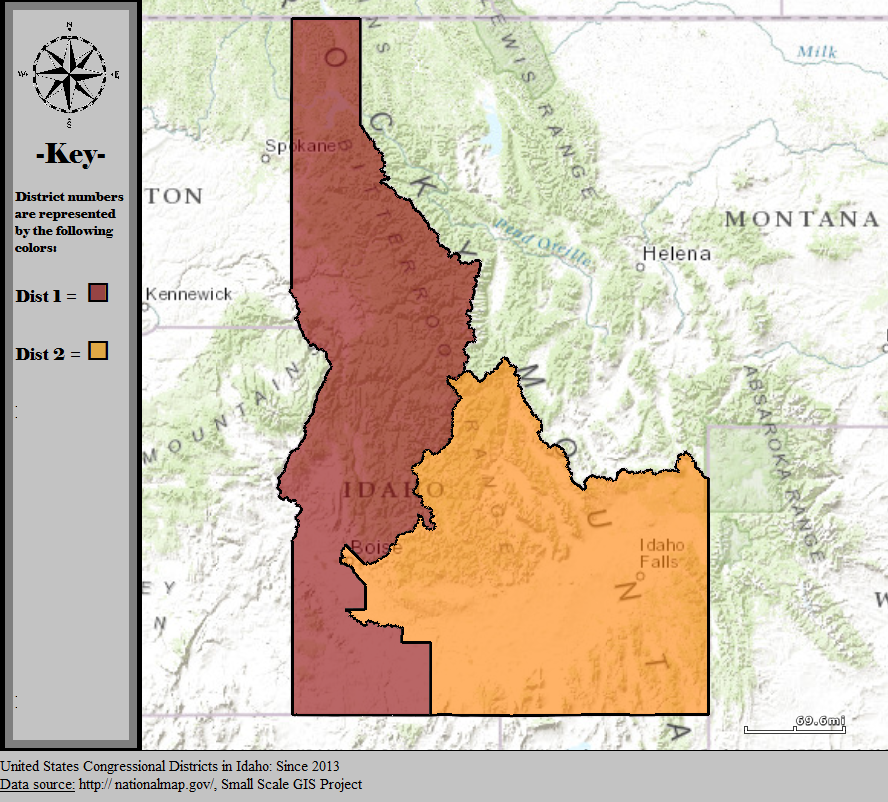 District Profiles Idahos Congressional Districts Elections Daily 3514